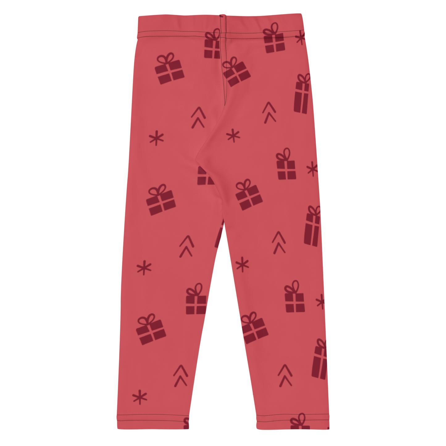 Red Presents Kids Leggings