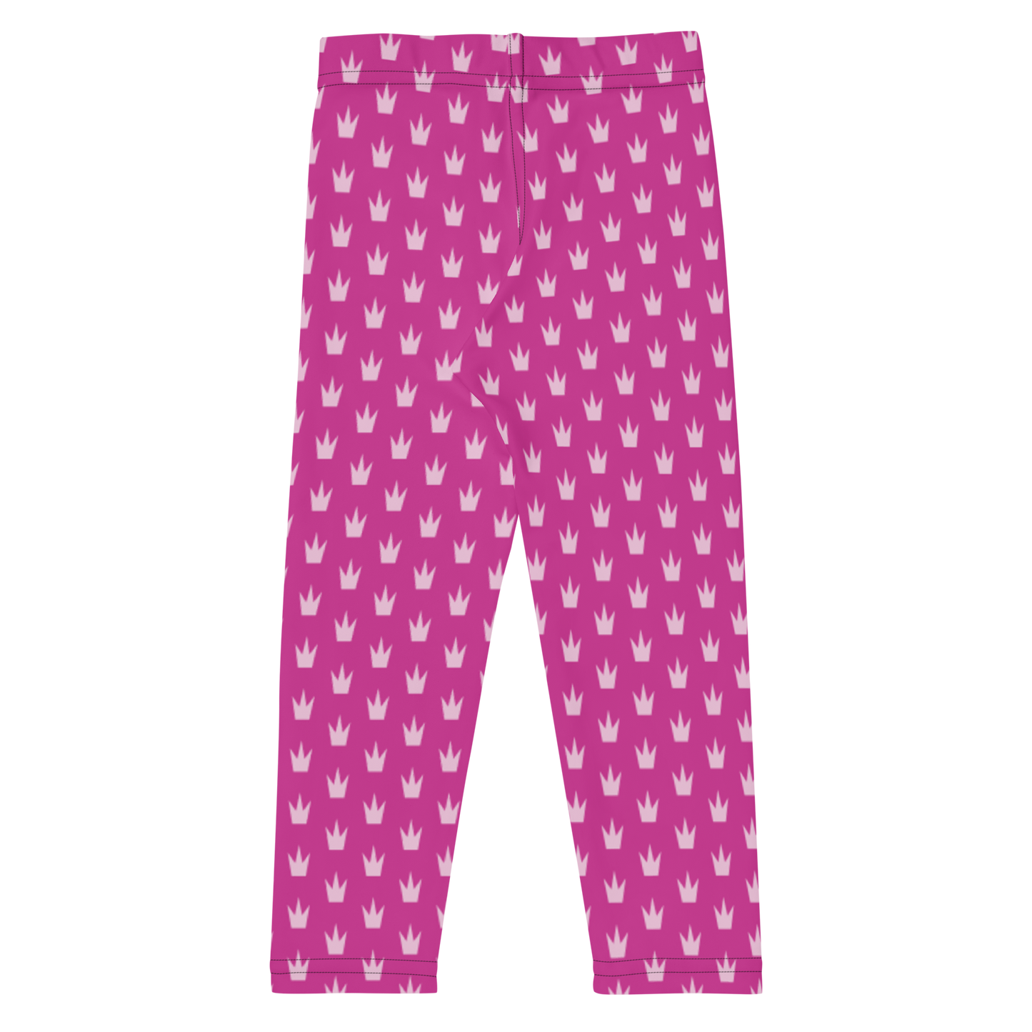 Pink Crowns Kids Leggings