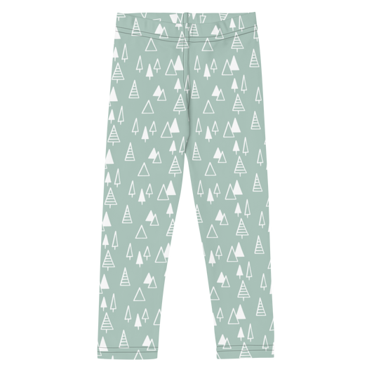 Christmas Trees (Mint) Kids Leggings