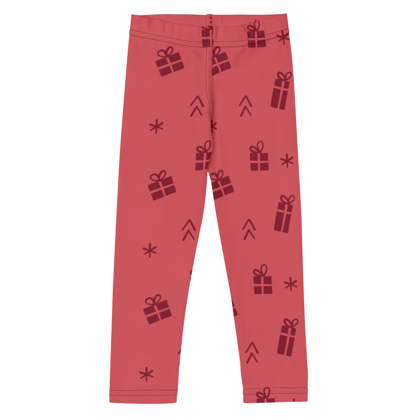 Red Presents Kids Leggings