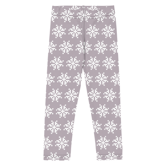 Snowflakes Kids Leggings