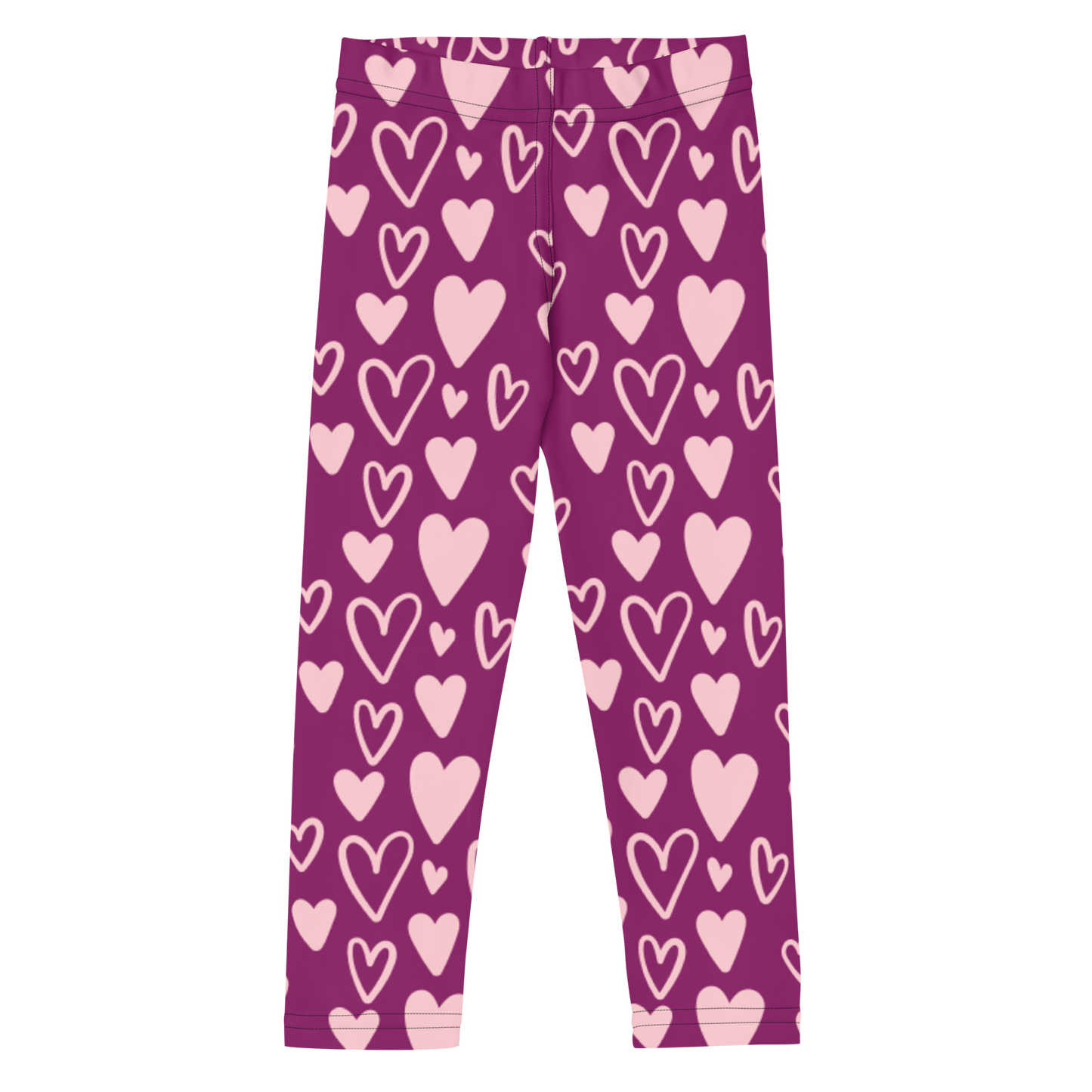 Hearts Kids Leggings