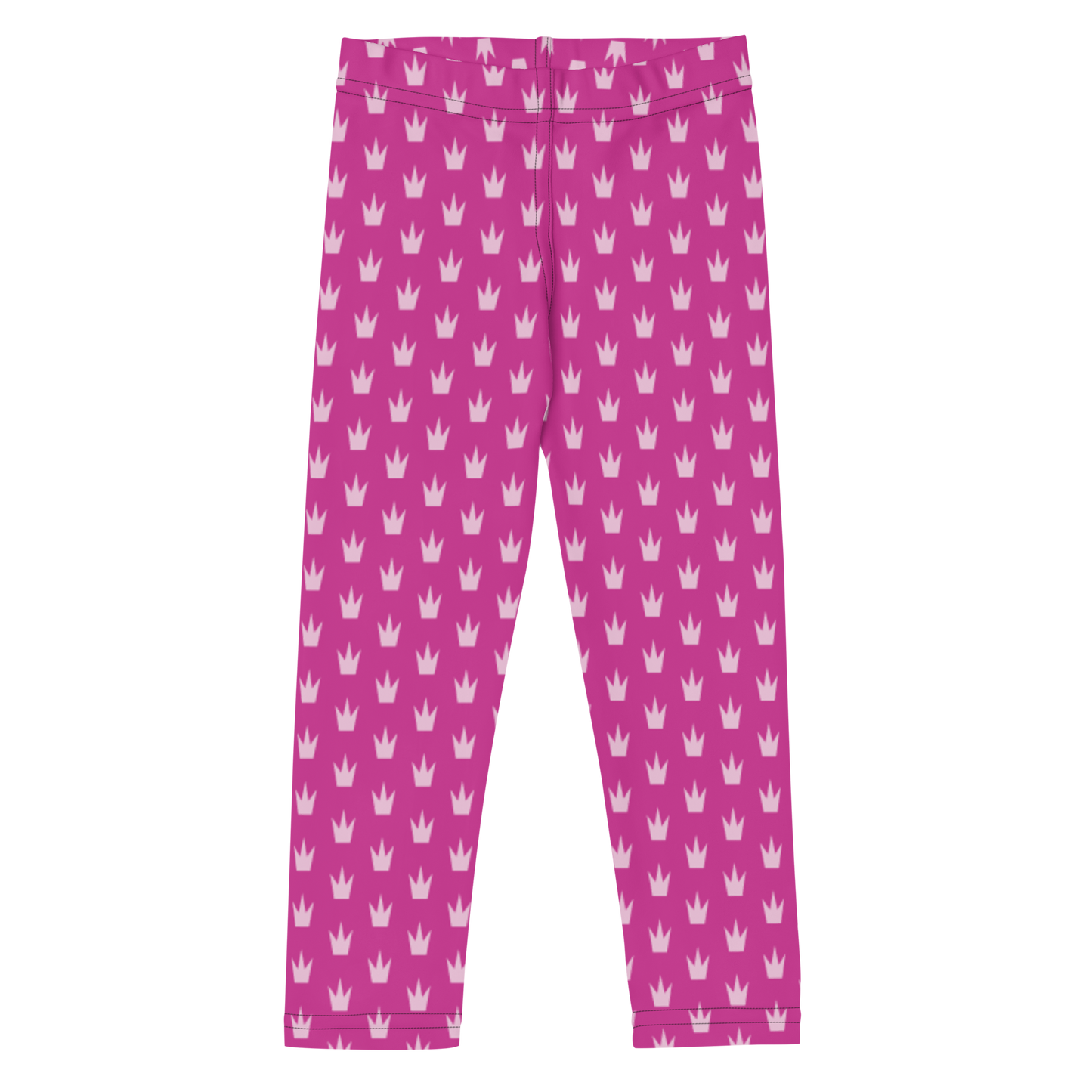 Pink Crowns Kids Leggings