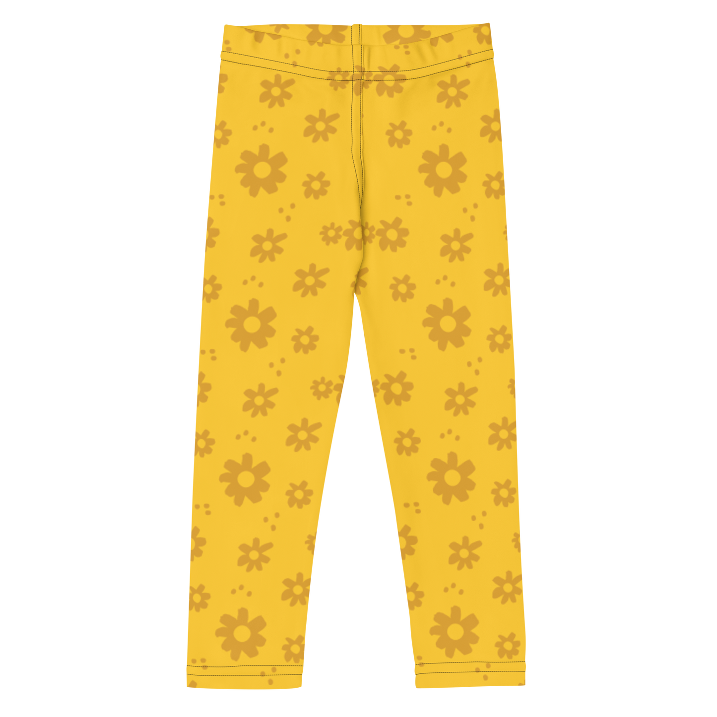 Yellow Flowers Kids Leggings