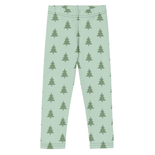 Christmas Tree (Green) Kids Leggings