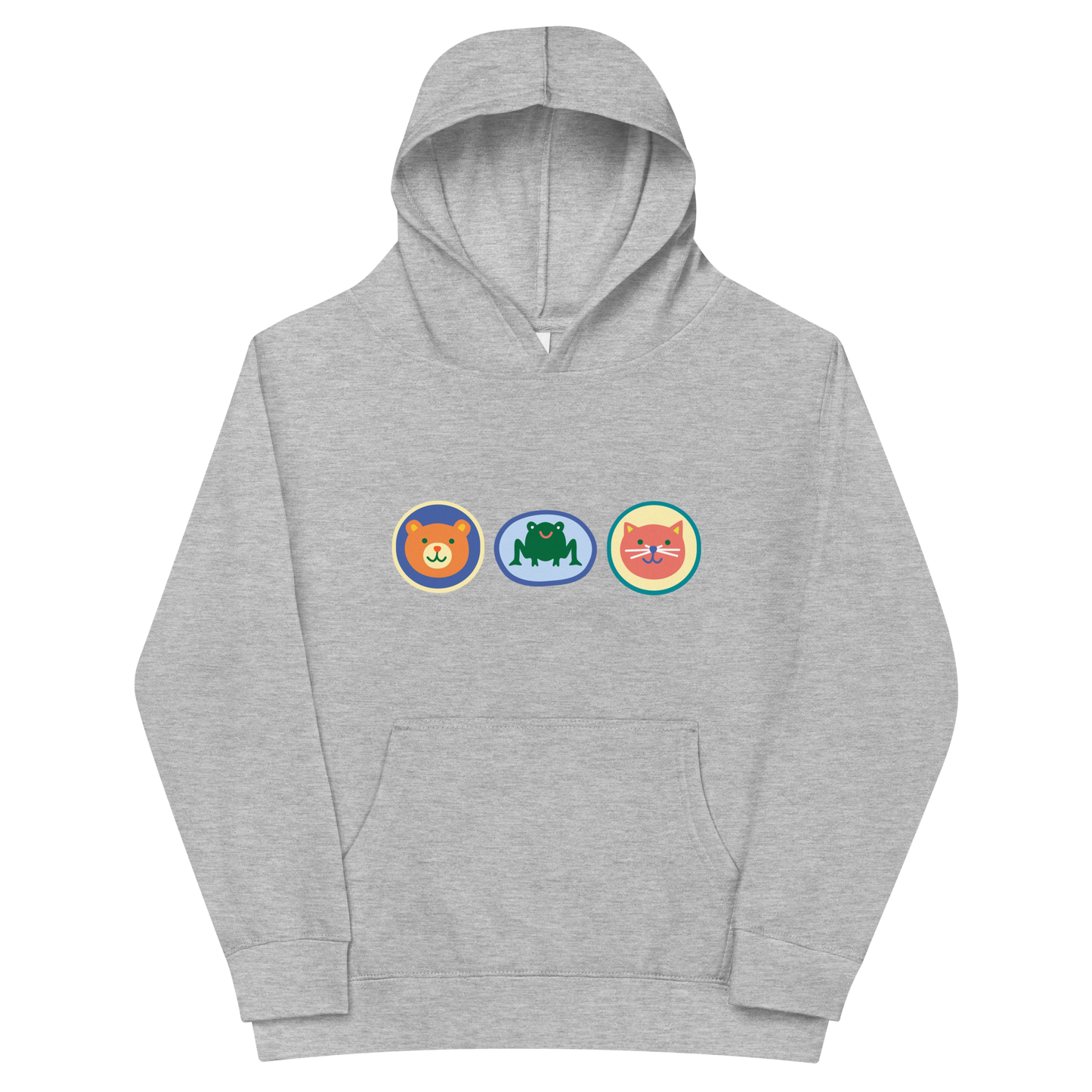 Happy Animal Pins Hoodie