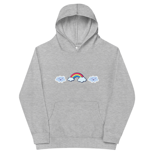 Clouds and Rainbow Hoodie