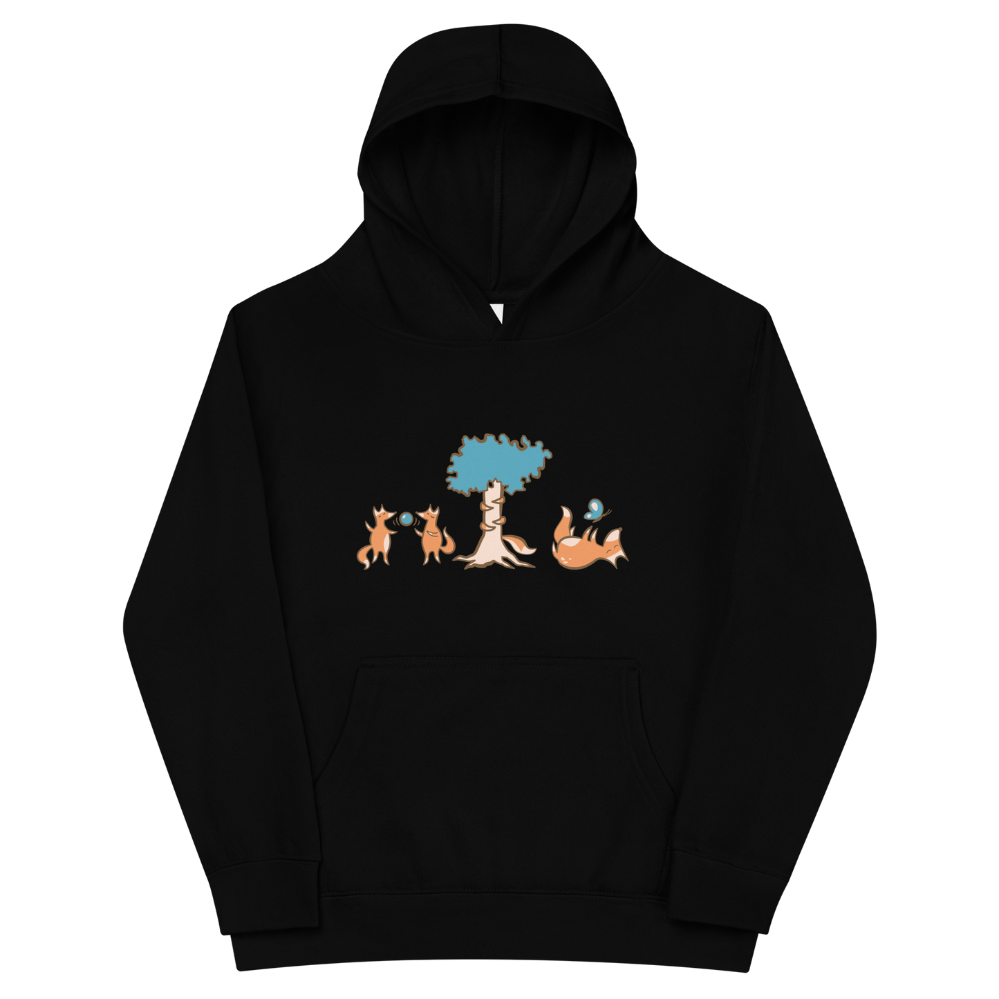 Playful Foxes Hoodie