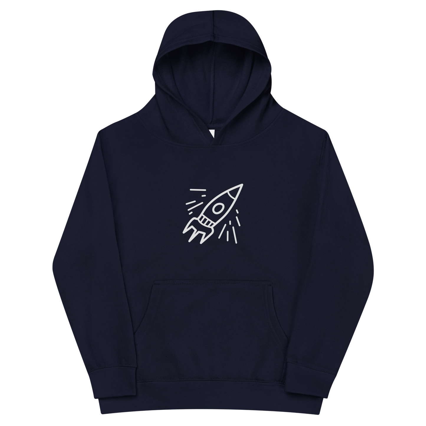 Rocket Ship Blast Off Hoodie