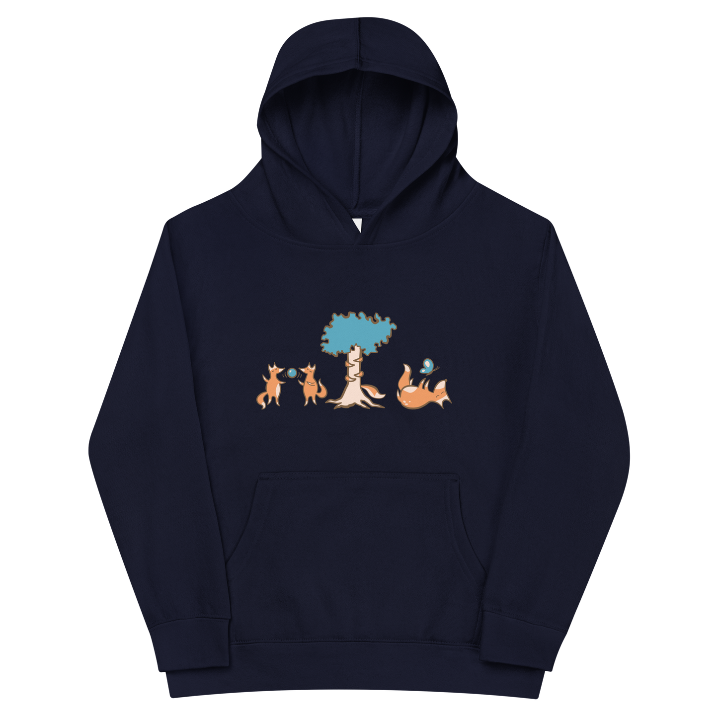 Playful Foxes Hoodie