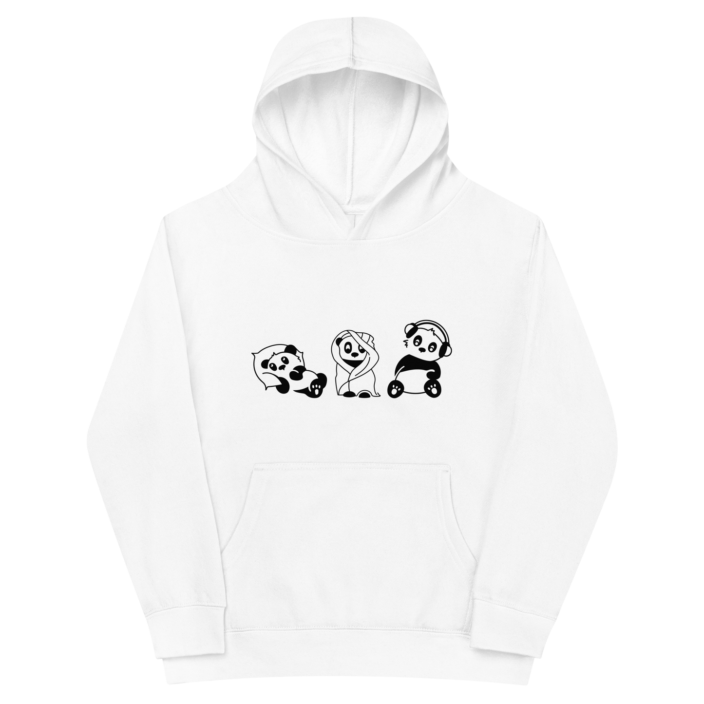 Relaxed Panda Hoodie