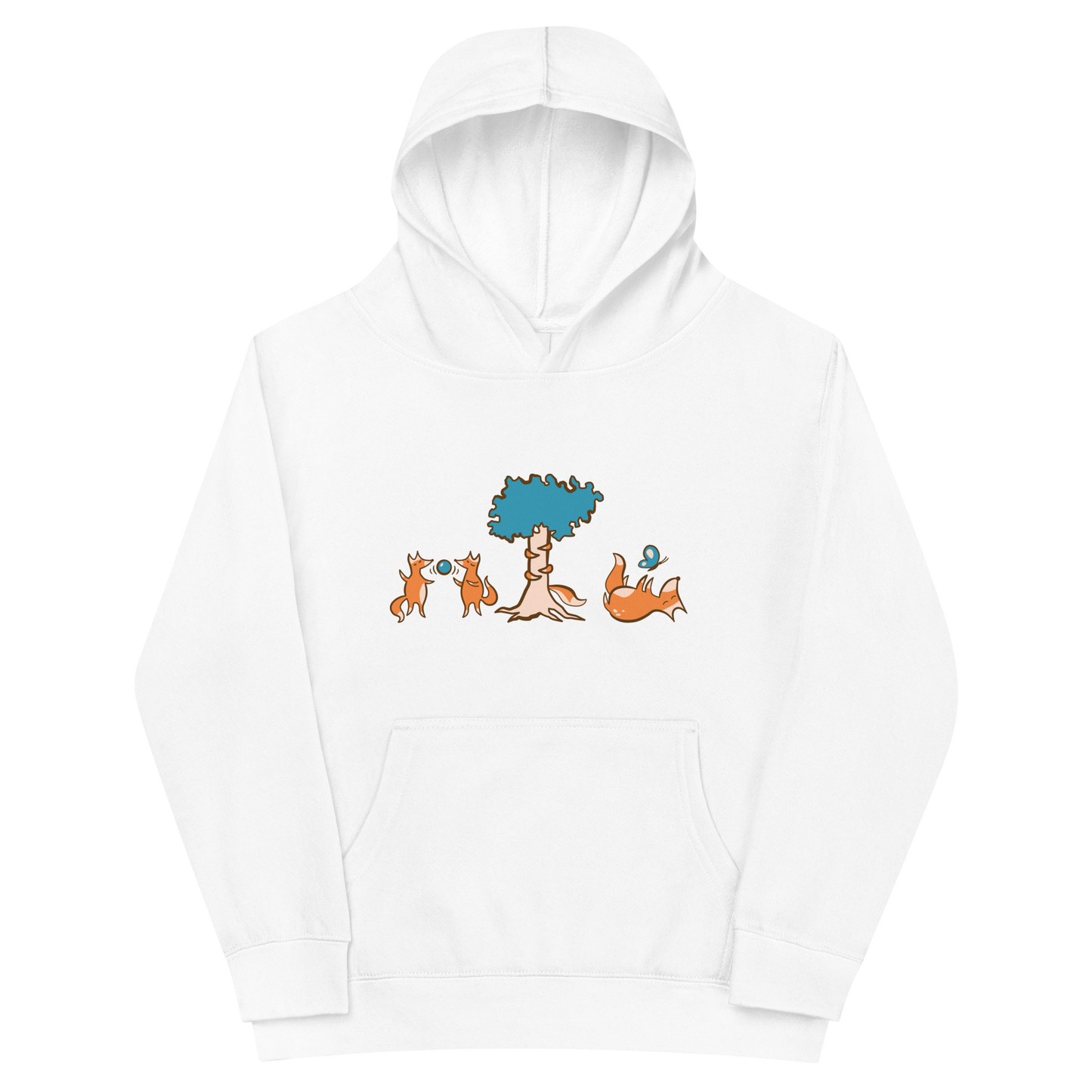 Playful Foxes Hoodie