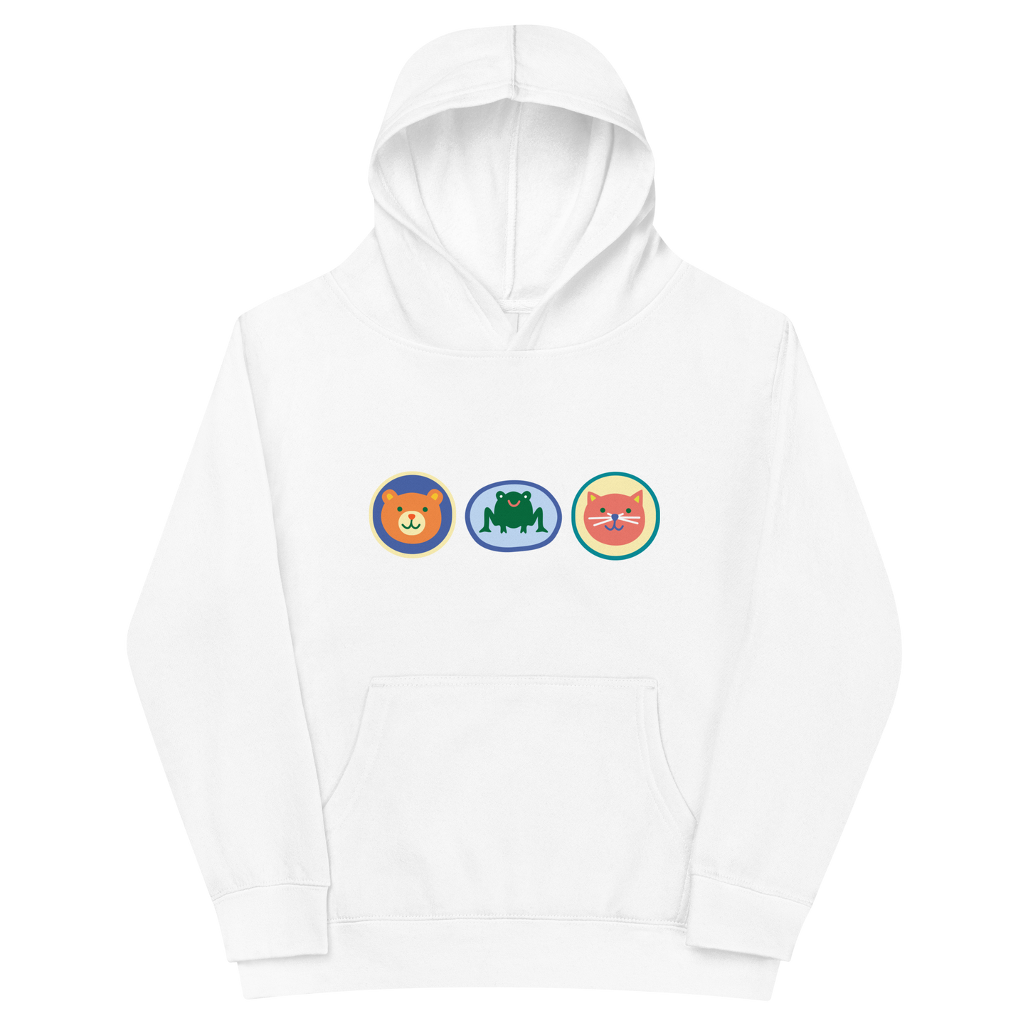 Happy Animal Pins Hoodie