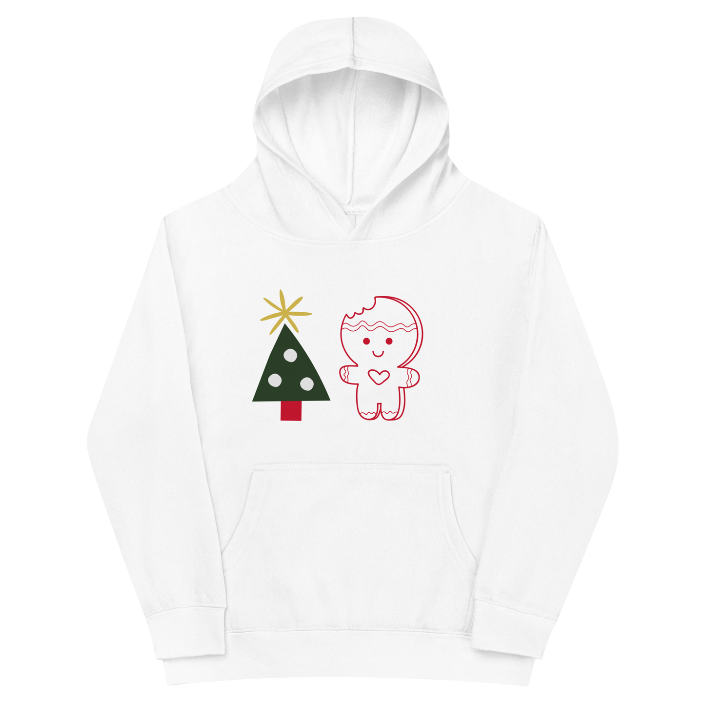 Gingerbread Man Kids Hoodie