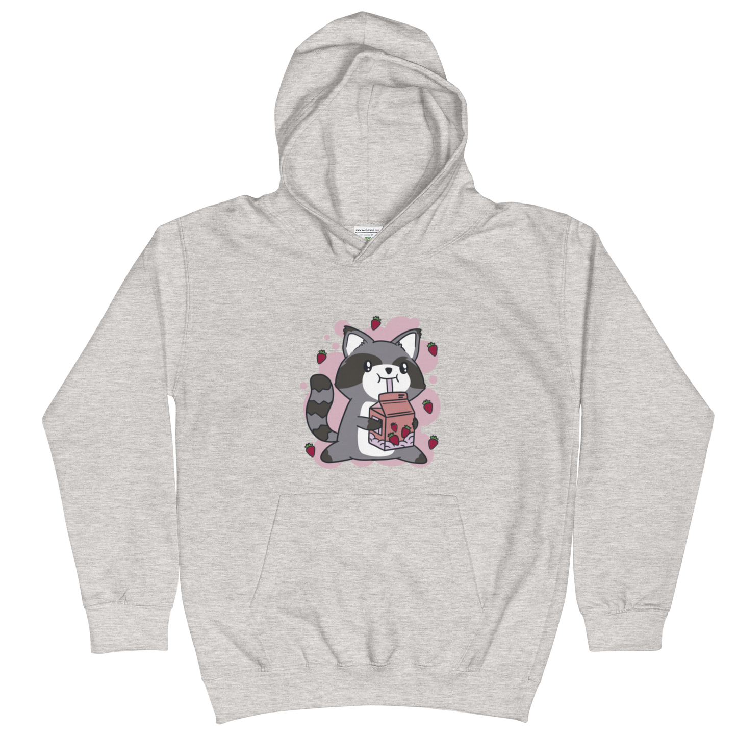 Cute Raccoon Hoodie - Kids