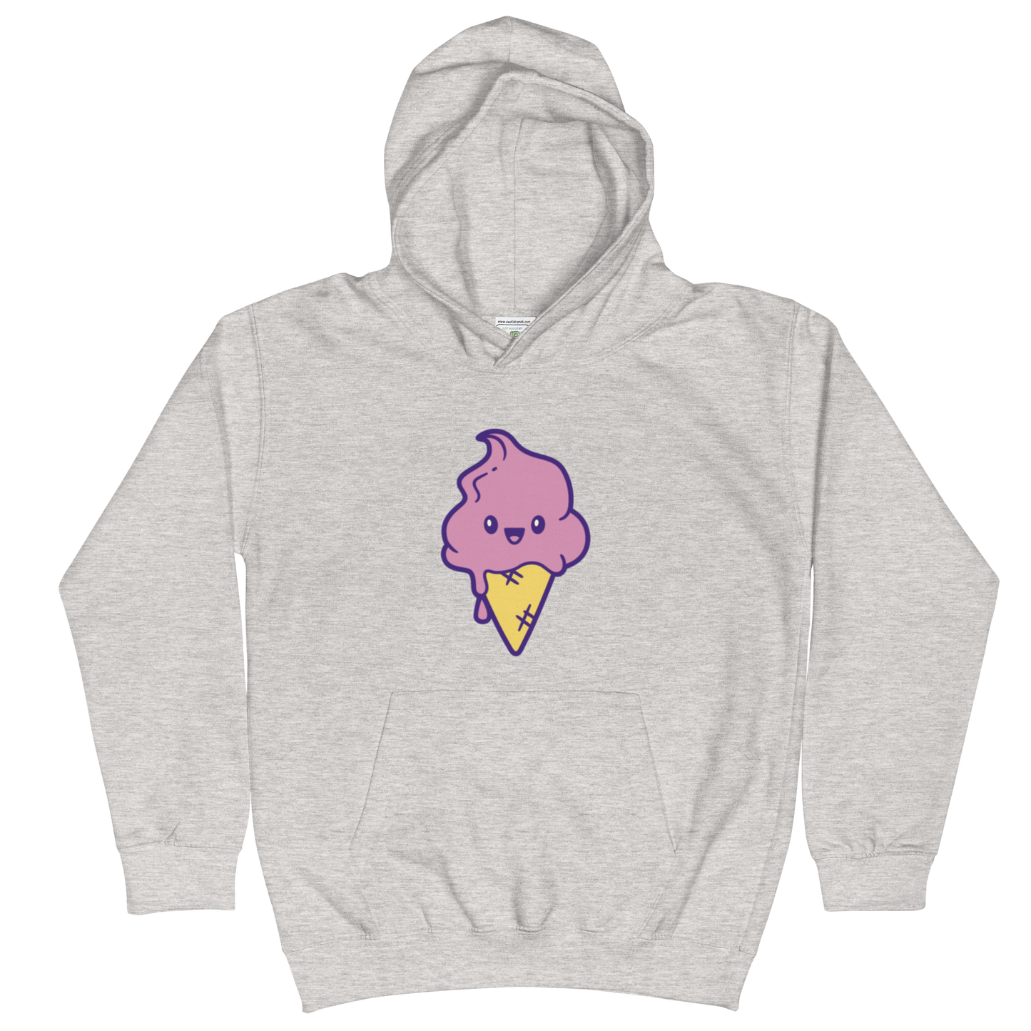 Happy Ice Cream Hoodie - Kids