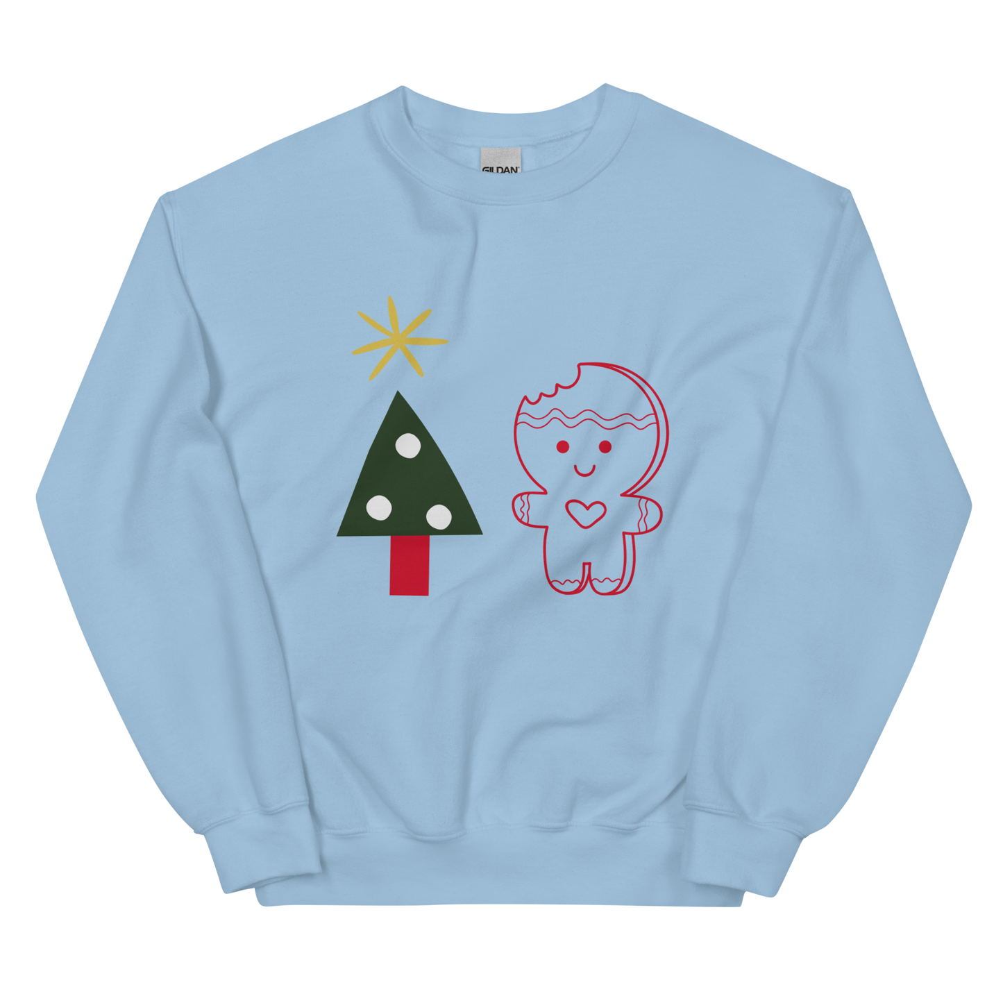 Gingerbread Man Adult Sweatshirt