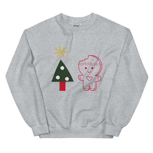 Gingerbread Man Adult Sweatshirt