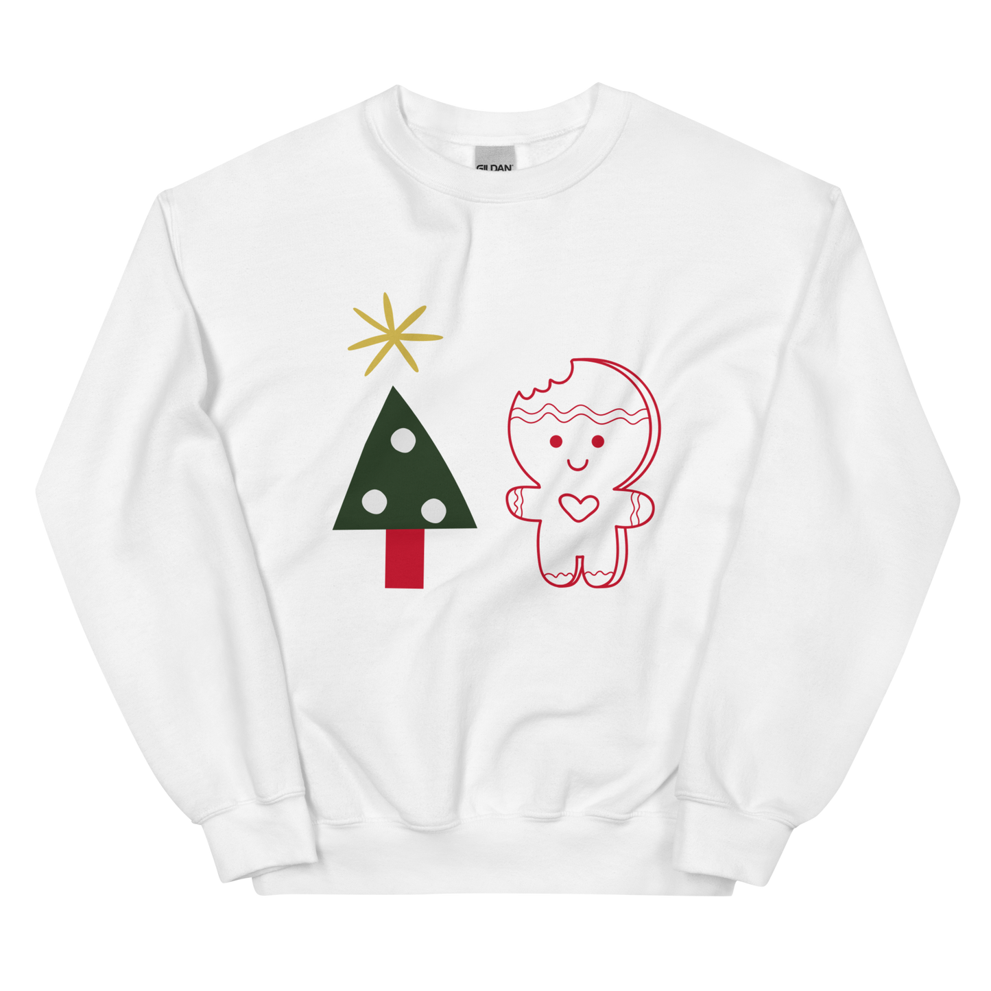 Gingerbread Man Adult Sweatshirt