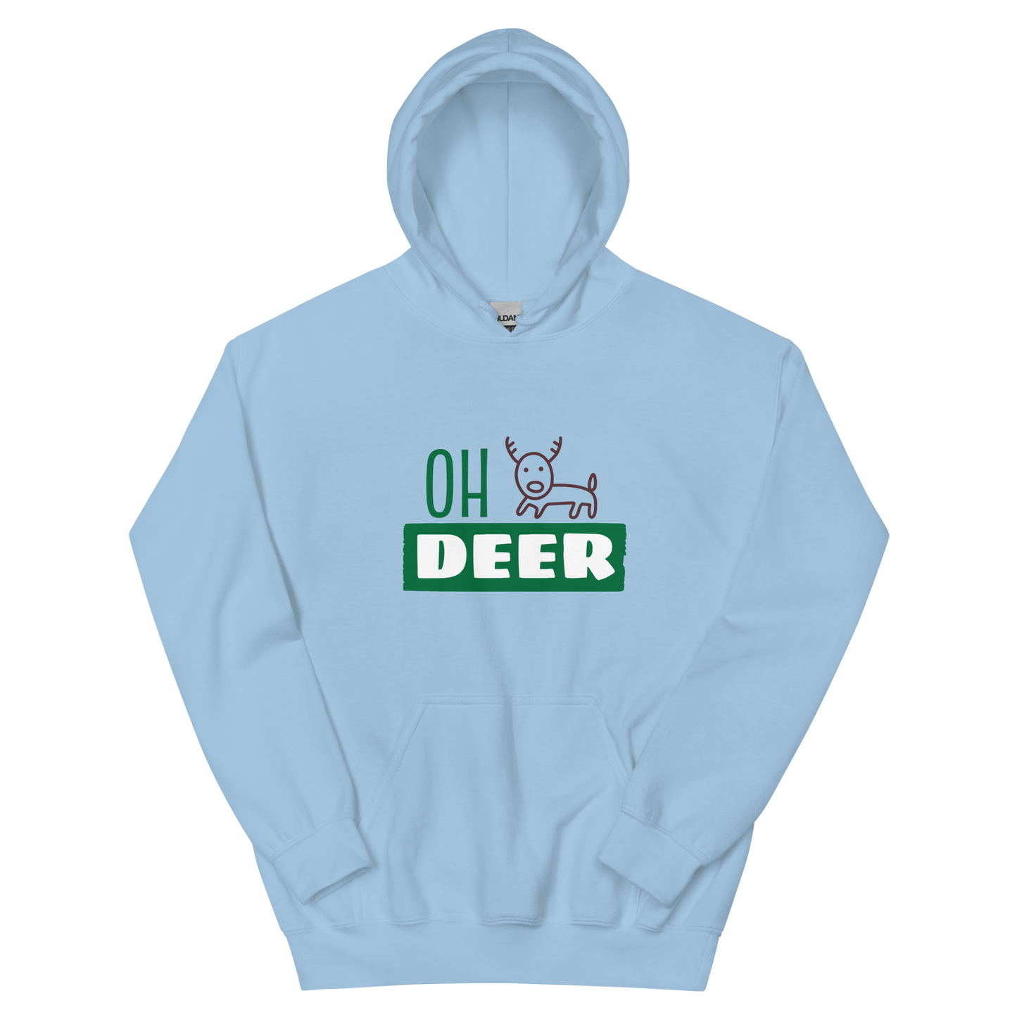 Oh Deer Adults Hoodie