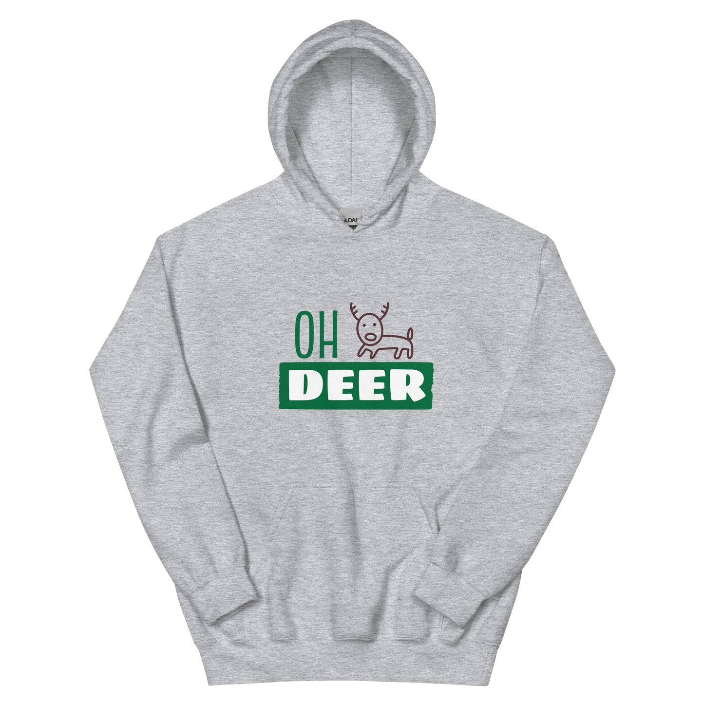 Oh Deer Adults Hoodie