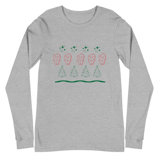 Gingerbread Men Adults Long Sleeve